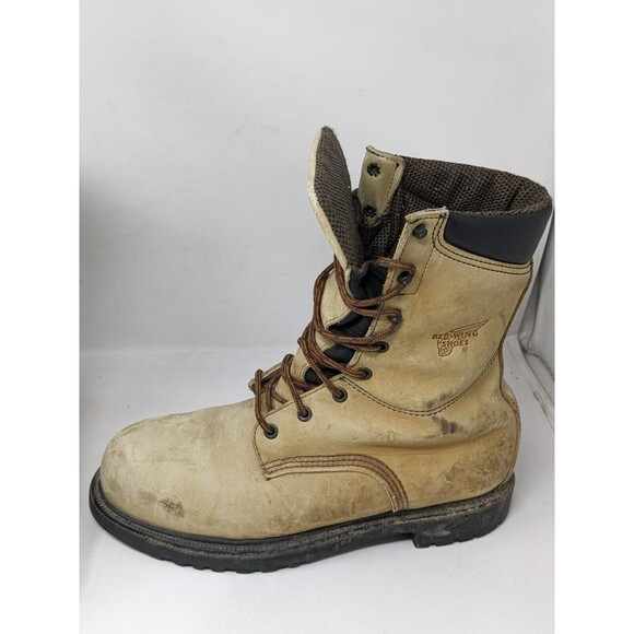 Red Wing 2229 10” Steel Toe Gore-Tex Work Boots Men's Size 8.5 EE Wide USA Made - Picture 7 of 15